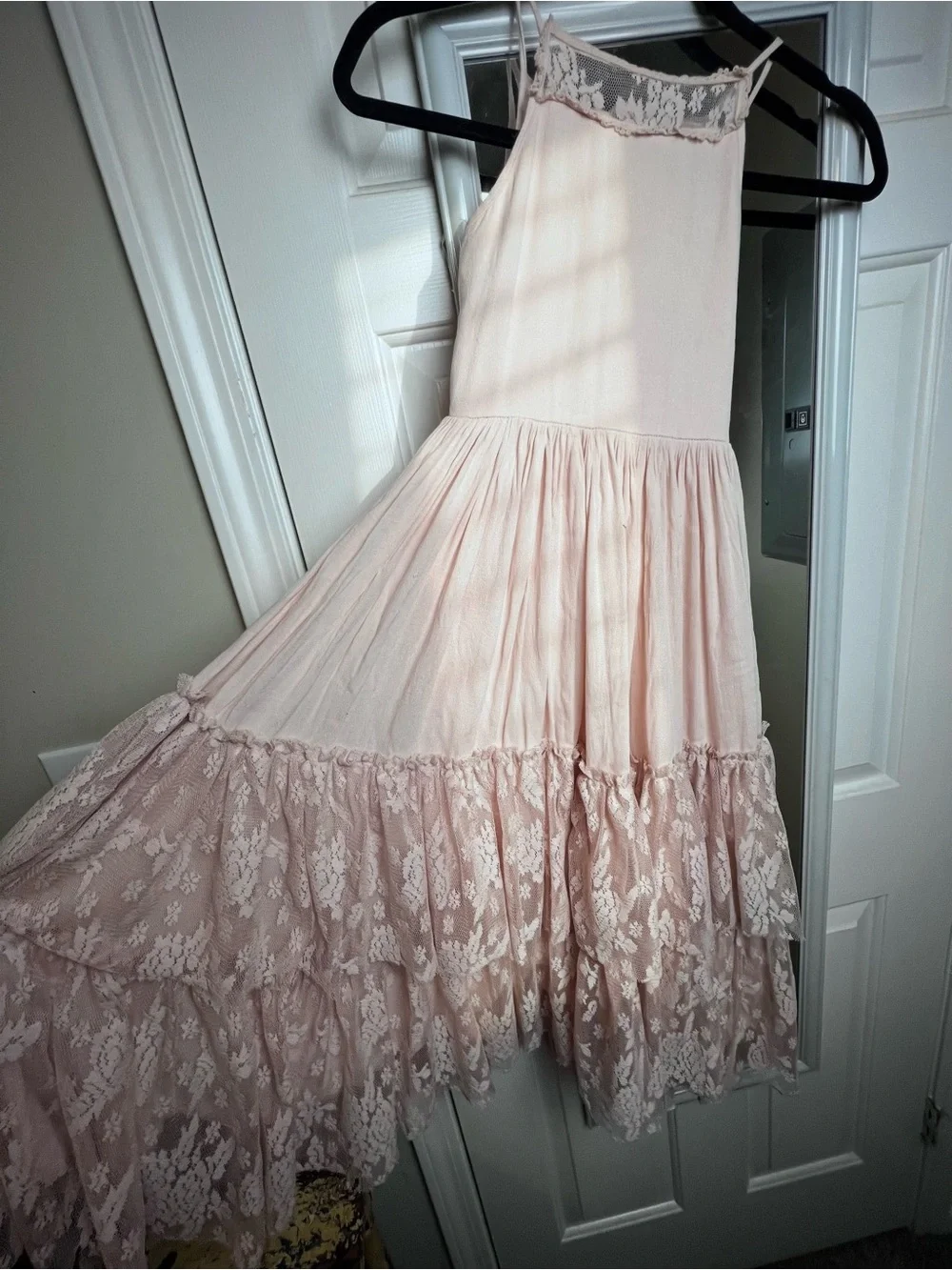 •JOYFOLIE• Catrin Boho Romantic Maxi Dress in 
